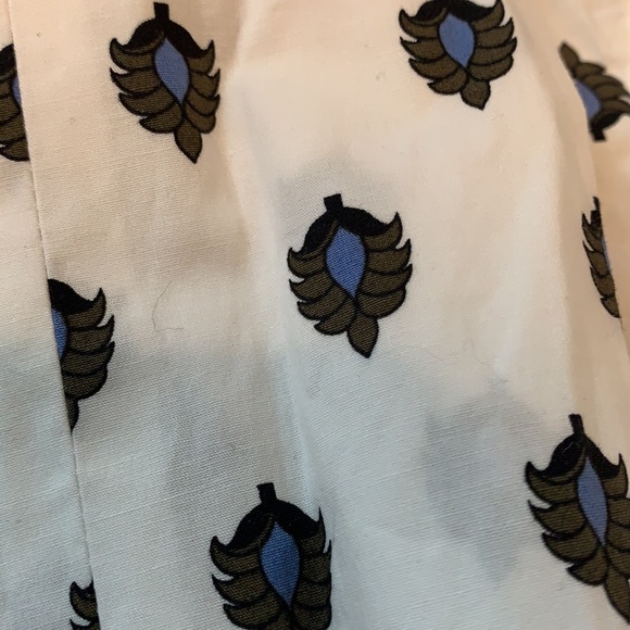 DVF GLORIA TOP IN FLEUR DOT IVORY SIZE Small - Picture 12 of 12